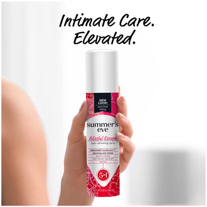 Summer's Eve Blissful Escape Daily Refreshing Feminine Spray, 2 oz