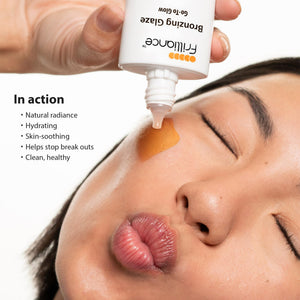 Frilliance Hydrating Go-To Glow, Bronzing Glaze Drops, Cruelty-Free Hypoallergenic for Teens of All Skin Types, 30 ml / 1 fl oz FrillianceBuy Supplements Australia