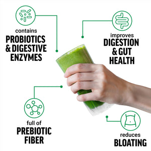Force Factor Smarter Greens Superfoods Powder, 2-Pack, Supports Digestion and Bloating, Immunity, and Energy, Greens Powder with Probiotics, Digestive Enzymes, Antioxidants, and Fiber, 60 Servings Force FactorBuy Supplements Australia