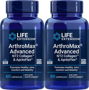Life Extension ArthroMax Advanced with NT2 Collagen & ApresFlex, 60 Capsules (Pack of 2) Life ExtensionBuy Supplements Australia