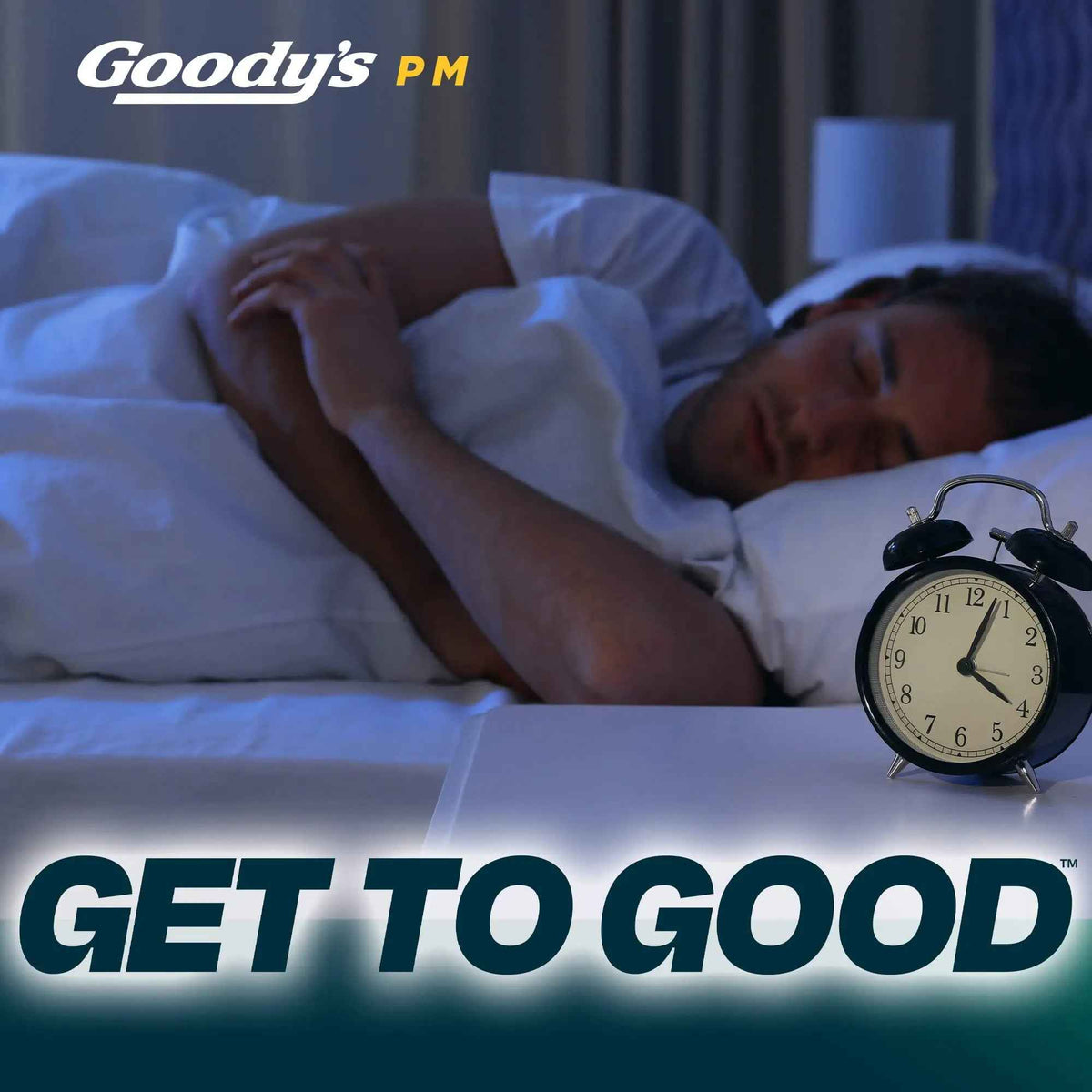 Goody's Nighttime Powder, Pain Reliever & Sleep Aid with Acetaminophen & Diphenhydramine Citrate, Caffeine Free, 16 Count