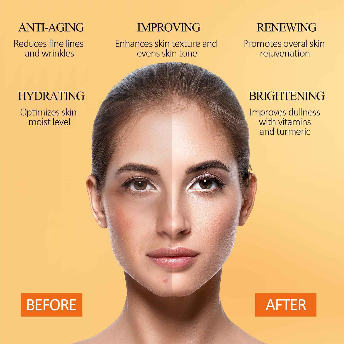 SHVYOG Turmeric Vitamin C Clay Mask with Kaolin Clay for Dull & Blemish-Prone Skin, Deep Cleansing Facial Mask, Face Masks Skincare for Controlling Oil