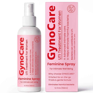 Feminine Spray - UTI Treatment for Women - UTI Defense & Intimate Odor Control - Daily Feminine Hygiene Spray - Eliminate Harmful Bacteria - Gentle, Safe, Travel-Friendly & pH-Balanced - 5.1 fl oz