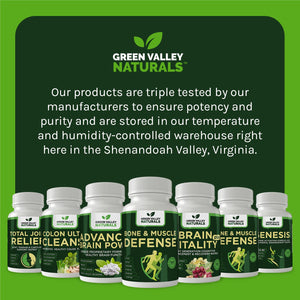 Green Valley Naturals Bone & Muscle Defense Supplement – Bone Health, Muscle Support & Joint Mobility Formula with MyHMB, Magnesium, Vitamin D3 & L-Carnitine for Daily Wellness, 60 Capsules GREEN VALLEY NATURALSBuy Supplements Australia