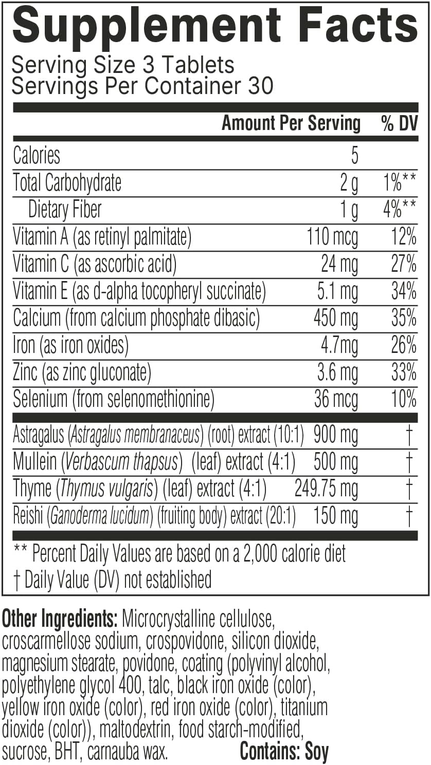 Swisse Mullein Lung Cleanse for Smokers - Clear Lungs with Mullein Leaf Extract - Respiratory Health & Lung Support Supplement - Lung Detox - Healthy Immune Support - 90 Tablets