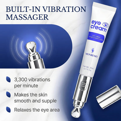 MONREMO Caffeine Eye Cream – Vibrating Anti-Aging Eye Treatment (20ml)