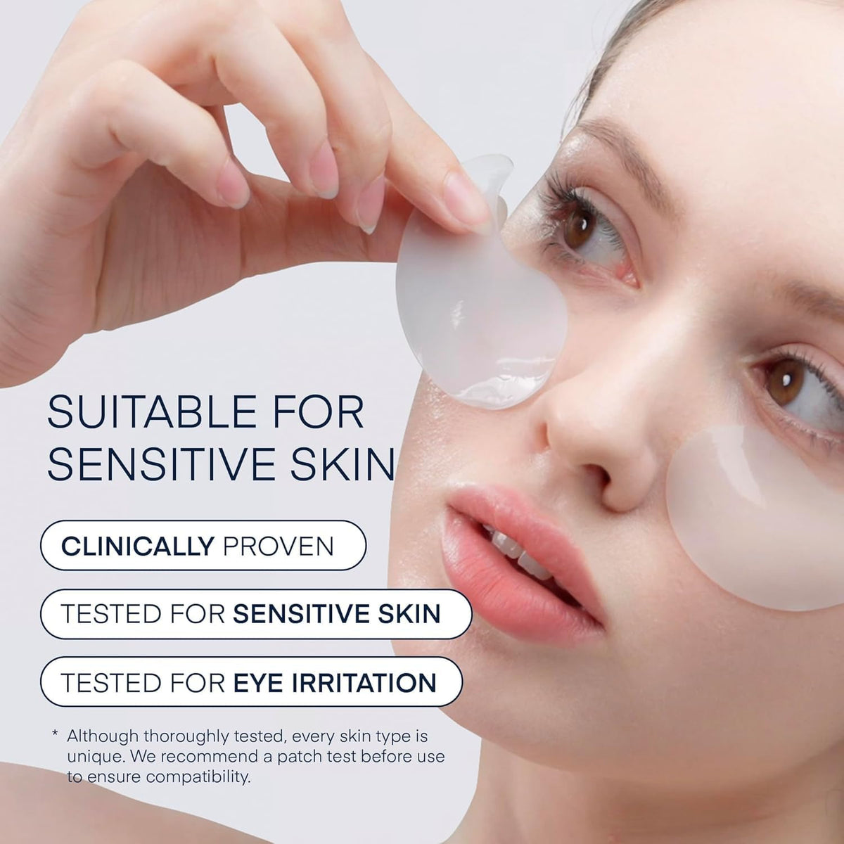 TEREZ & HONOR Eye Patches Gift Set - 3-Pack Variety (180 Pcs) - Korean Hydrogel Masks with Caffeine, Collagen & Vitamin C + Travel Case Included