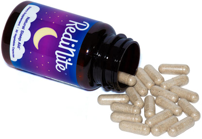 RediNite Natural Sleep Aid Supplement for Calm, Restful Nights, Vegan