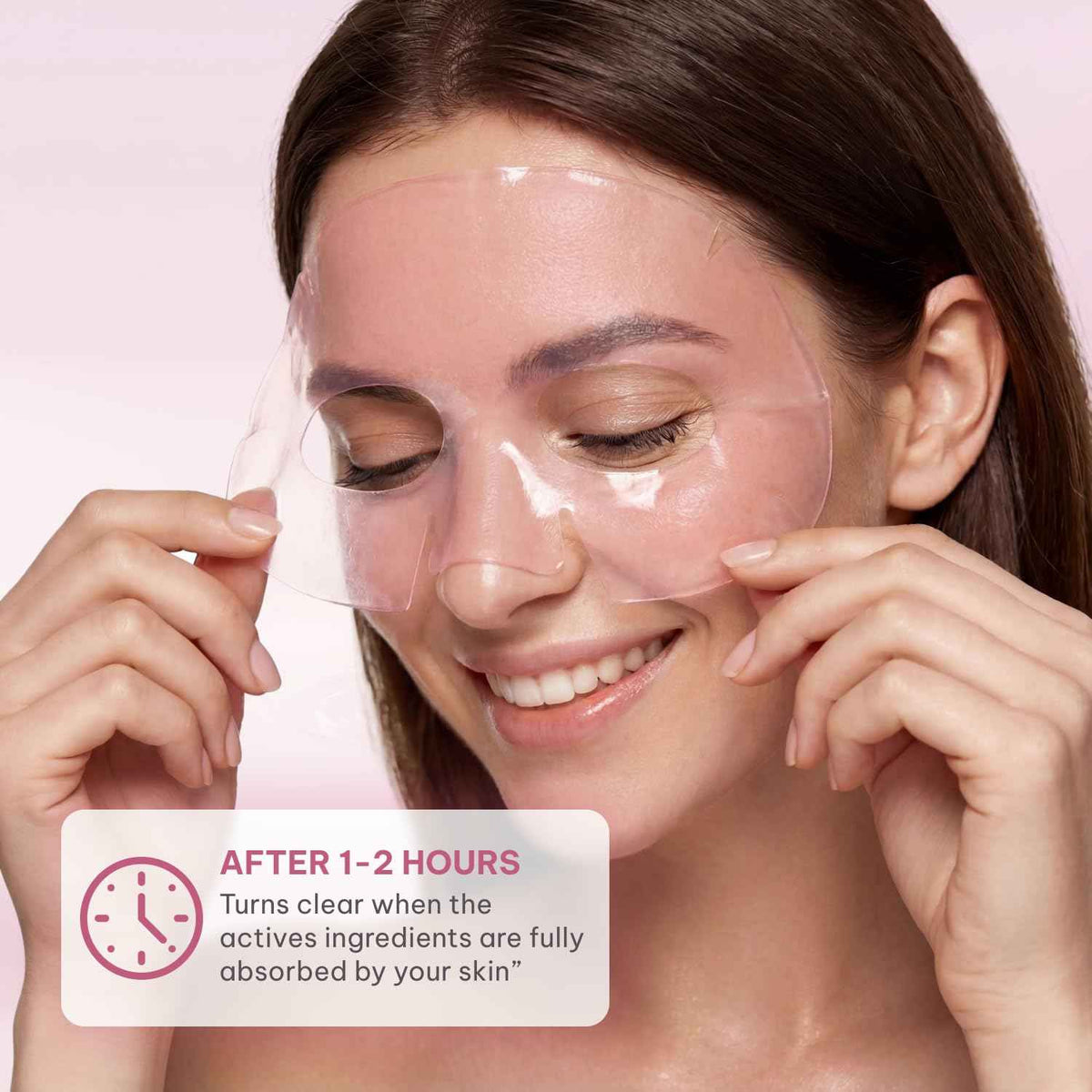 Quasi Salmon PDRN Collagen Mask - Korean Skin care Gel Face Mask for Hydration, Firming & Smoothing Skincare, Collagen Boost & Pore Care - 4 Masks, Non-Irritating, Natural Ingredients