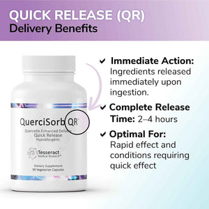 Tesseract Gut & Immune Support Bundle - ProButyrate 600mg & QuerciSorb Quercetin 400mg, 120 + 90 Capsules, Hypoallergenic, Gastrointestinal & Immune Health