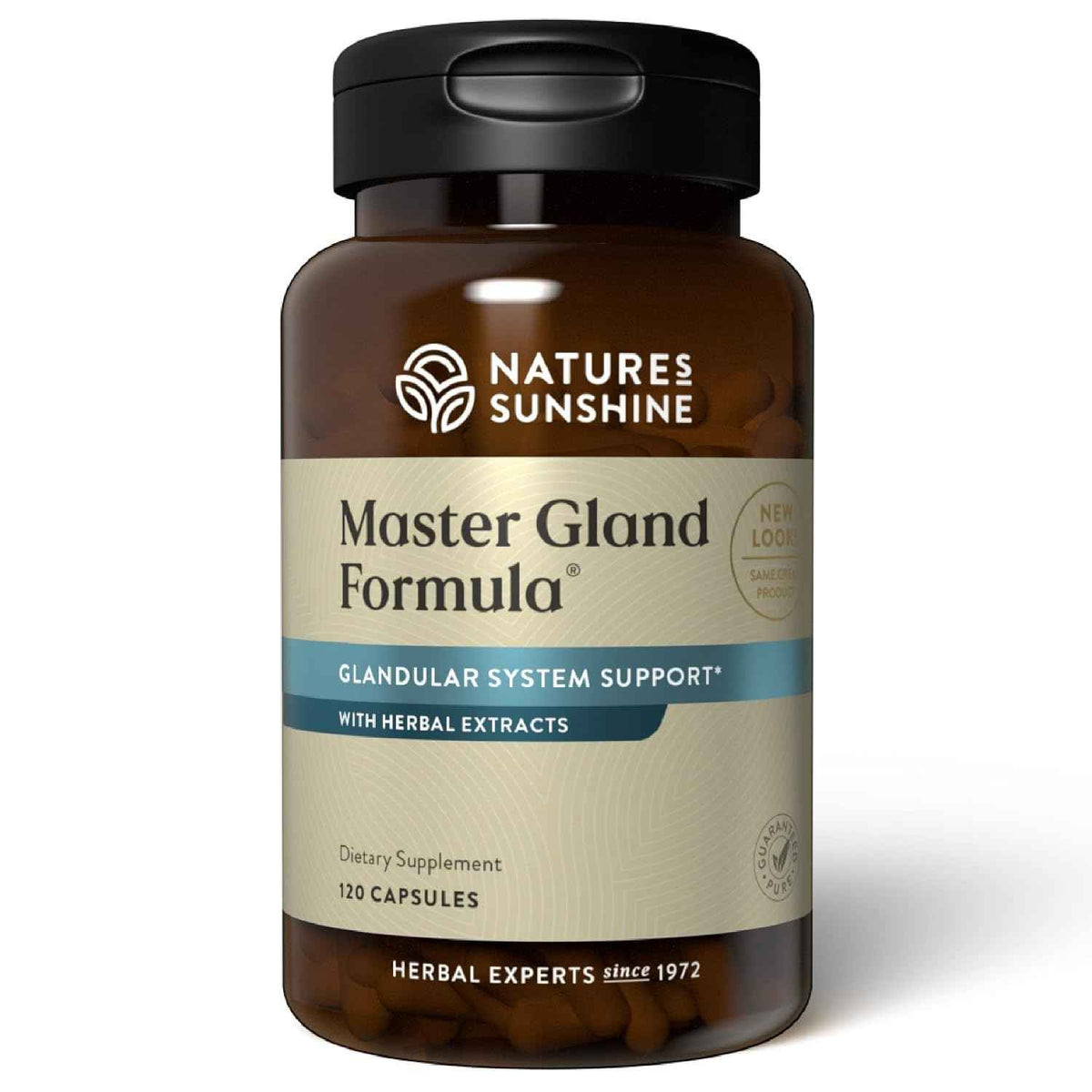 Nature's Sunshine Master Gland, 120 Capsules - Provides Complete Nutritional Support for Every Gland in the Body, Helps Support Energy Metabolism