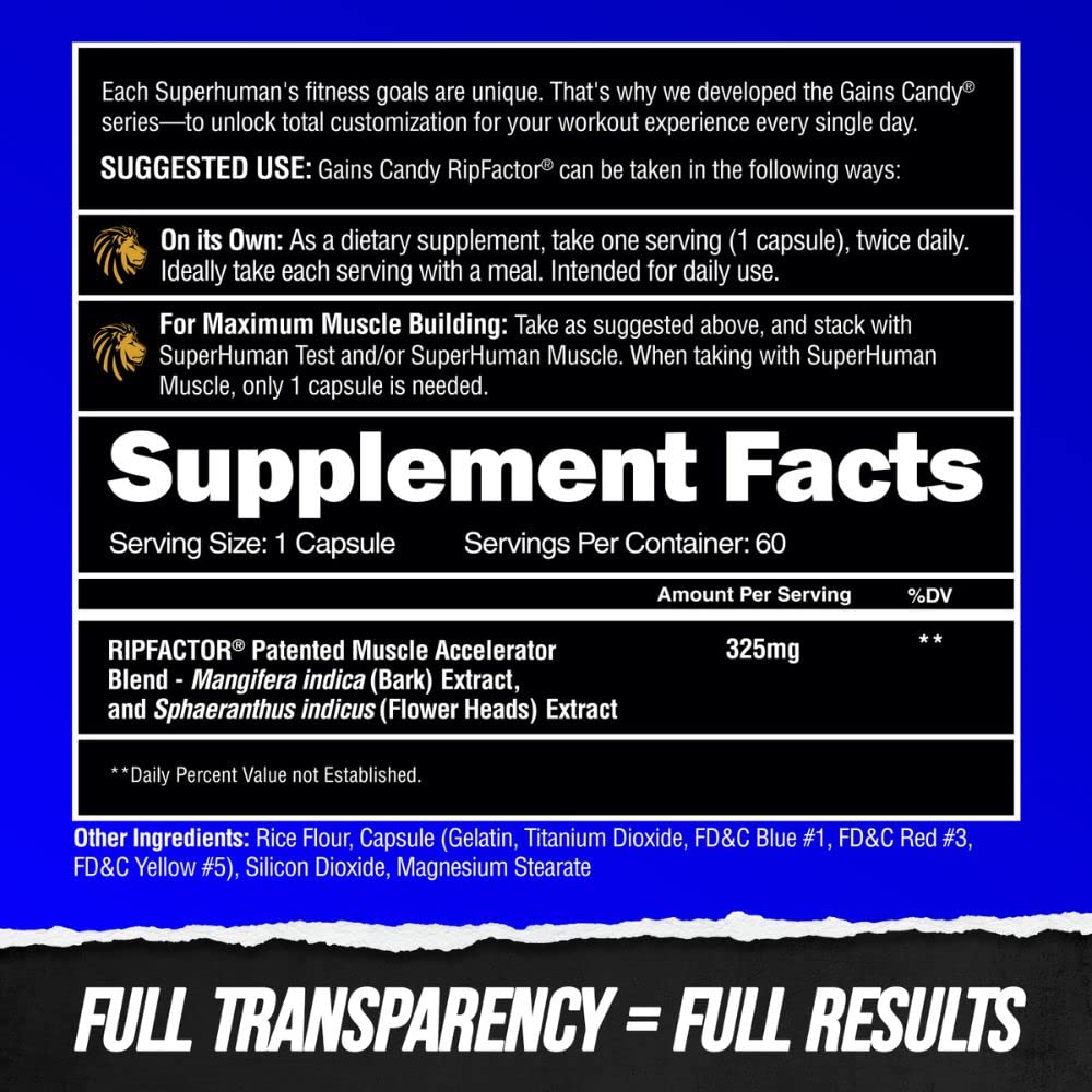 ALPHA LION Gains Candy, Supplement Pills that Support Weight Loss, Appetite Suppressant, Keto-Diet Friendly, Decrease Body Fat, Upgrade Energy & Workout Performance, 60 Capsules (MitoBurn)