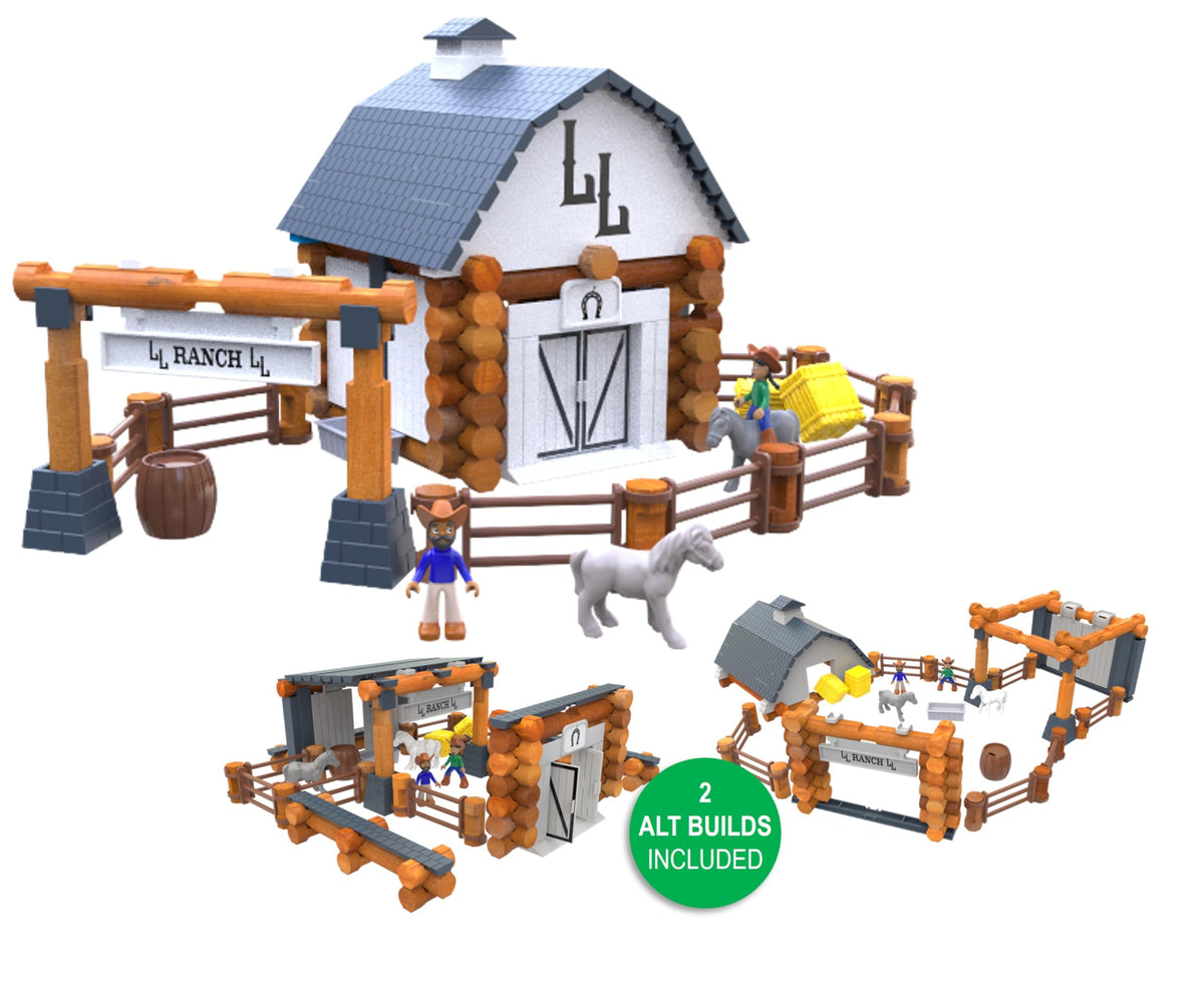 Lincoln Logs Big Sky Ranch Building Set