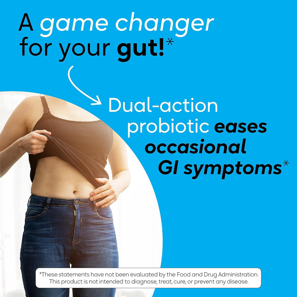 BioGaia Gastrus L reuteri Probiotic - 35 Years of Clinical Gut Research - L reuteri 6475 + 17938 Probiotics - Ease Gut Discomfort, Gas & Bloating - Promotes a Healthy Gut & Microbiome - 30 Chewables