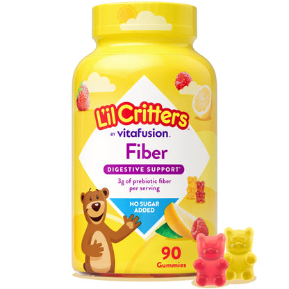L'il Critters Kids Fiber Gummy Bears Supplement, 90 Count