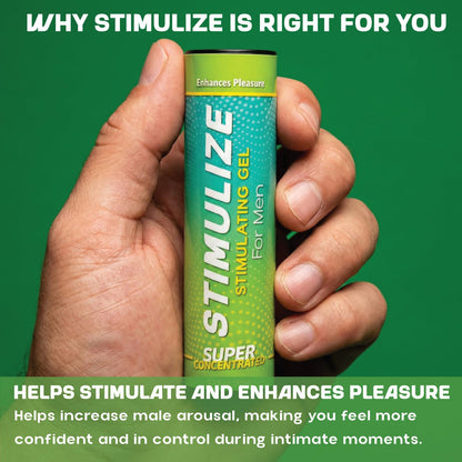 Stimulize for Men, Stimulating Arousal Gel 0.5 fl oz Sensitivity Enhancer