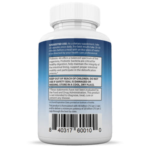 Justified Laboratories (3 Pack) Fungus Defend Max Pills 40 Billion CFU Probiotic 180 Capsules Justified Laboratories buy supplements Au