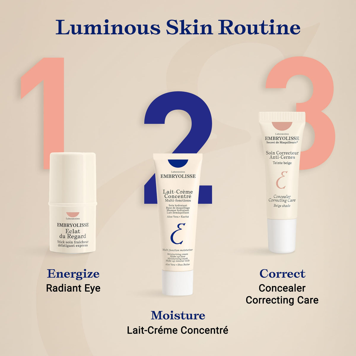 Embryolisse Radiant Eye Stick - Cooling Eye Treatment & Makeup Primer (4.5ml)