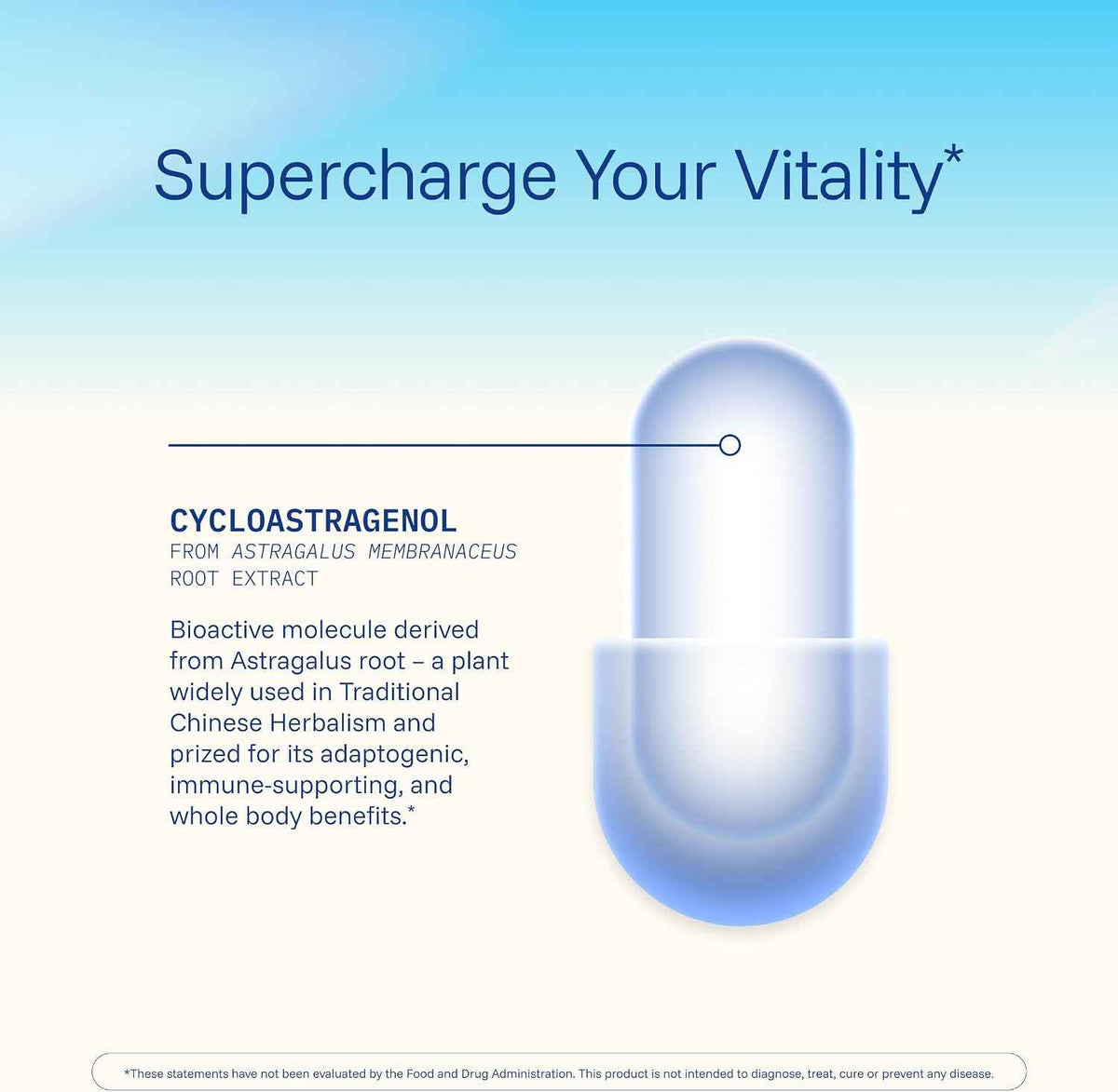 ProHealth Cycloastragenol Supplement, 10 mg per Serving - Science-Backed to Support Telomere Length, DNA Structure & Healthy Aging - Third-Party Tested for Purity & Quality