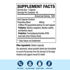 supplement products​Rootganic Total Fem Biome Guard Pre+Probiotics for Women - Spore-Based Women's Probiotic with Prebiotics for Superior Vaginal Health Supplement and Gut Support - 45 Servings - JerryCherryUSA