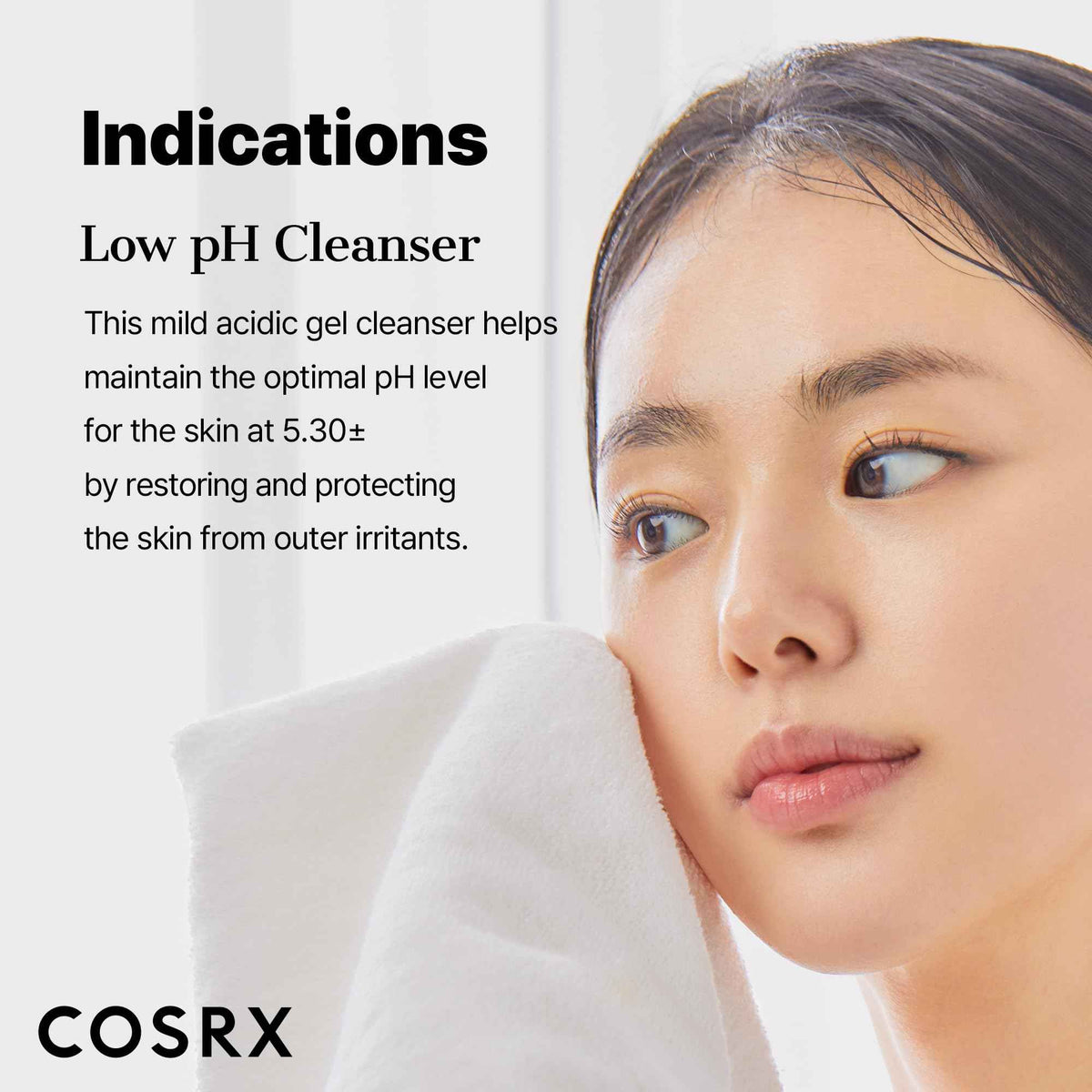 COSRX Low pH Good Morning Gel Face Cleanser, 5.07 fl oz, BHA Face Wash, Daily Mild Face Cleanser for Sensitive Skin