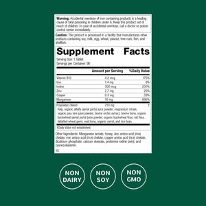 Standard Process Trace Minerals-B12 - Thyroid & Cell Functioning Support with Iodine, Zinc & Copper - Cartilage & Bone Health Aid - Non-Dairy & Non-Soy - 90 Tablets (90 Servings) Standard Process Inc.Buy Supplements Australia