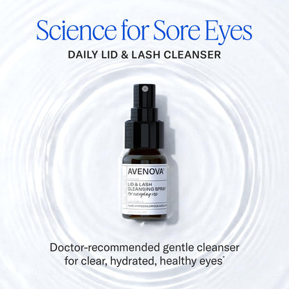 Avenova Eyelid Spray Cleanser for Lid & Lash, 20 ml (3-Pack)