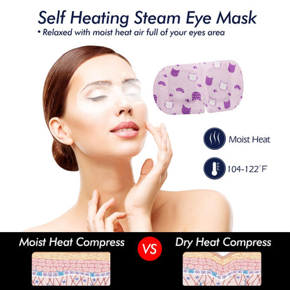 Jekeno Steam Eye Mask - Monthly Care Value Pack (30 Packs)
