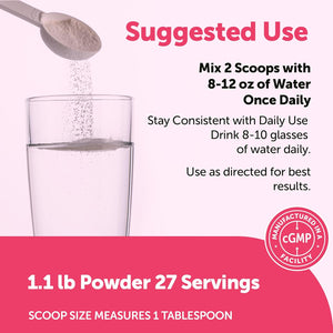 Micro Ingredients Creatine + Electrolytes + Multi Collagen for Women - 5,000mg Micronized Creatine Monohydrate Powder Complex - Creatine Hydration Drink Mix - Lemon Raspberry - Sugar-Free, Non-GMO