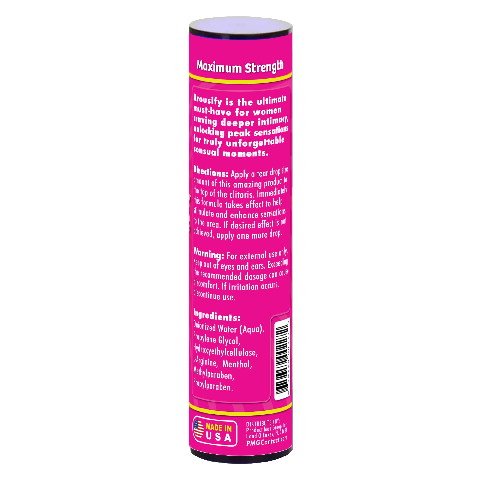 Arousify, Maximum Strength Female Stimulating Arousal Cream Gel