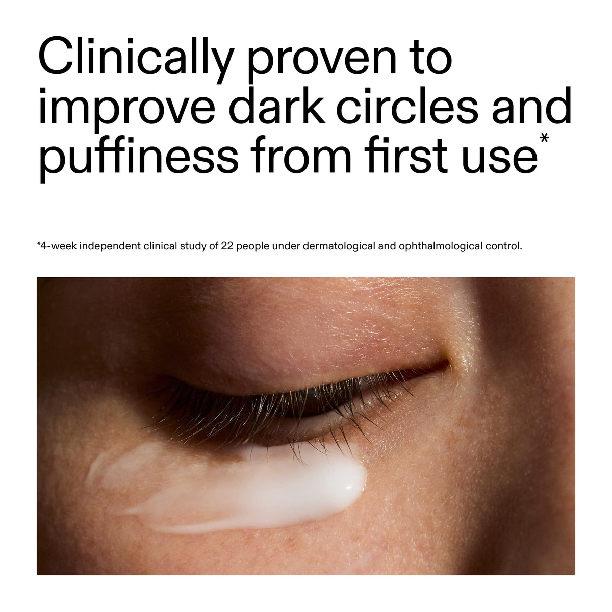 The INKEY List Caffeine Eye Cream (0.5 fl oz) - Anti-Puffiness & Dark Circle Treatment with Peptides
