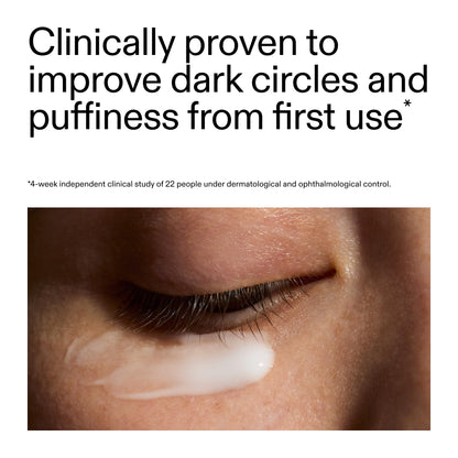 The INKEY List Caffeine Eye Cream (0.5 fl oz) - Anti-Puffiness & Dark Circle Treatment with Peptides