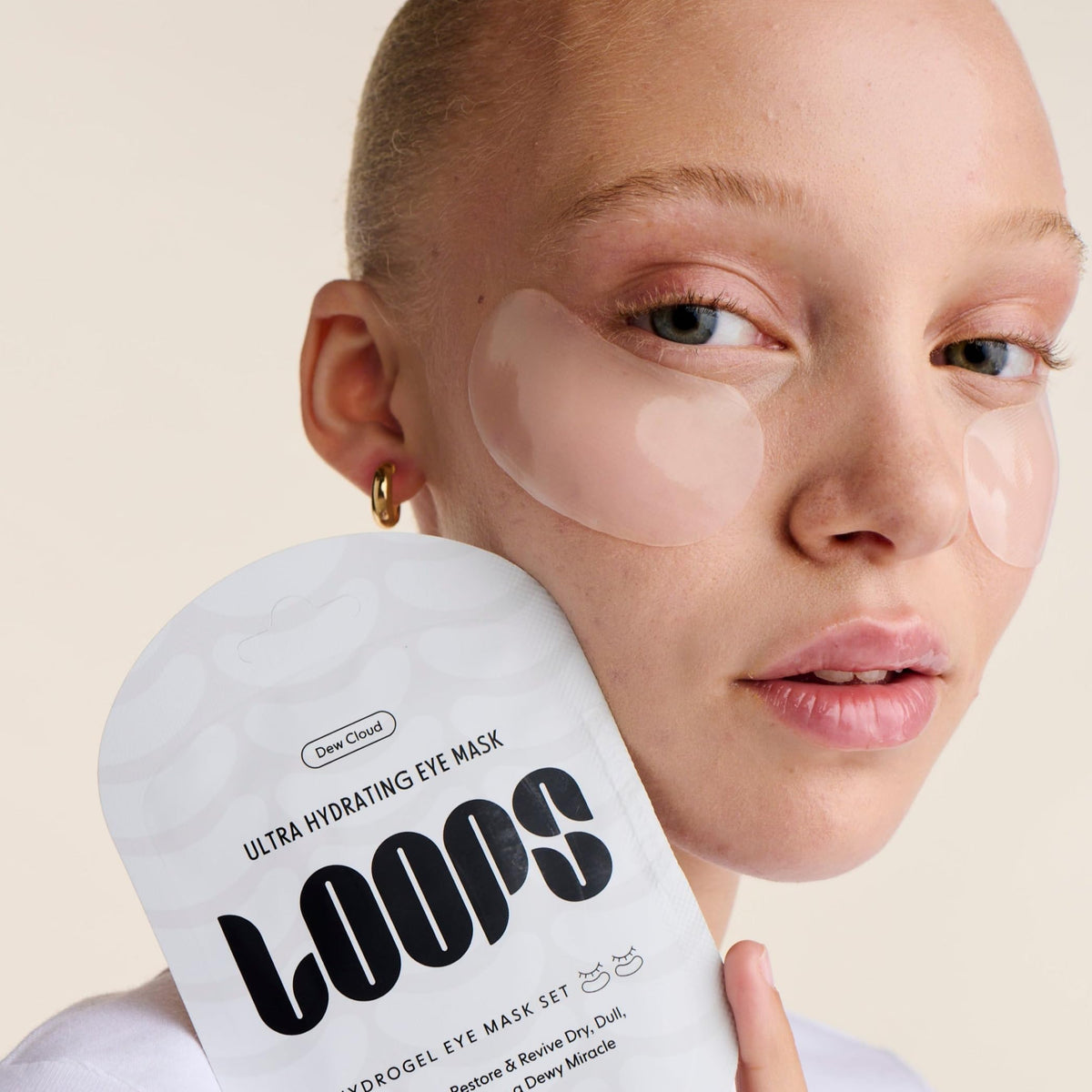 LOOPS Dew Cloud Ultra Hydrating Hydrogel Eye Masks – 5pc Set