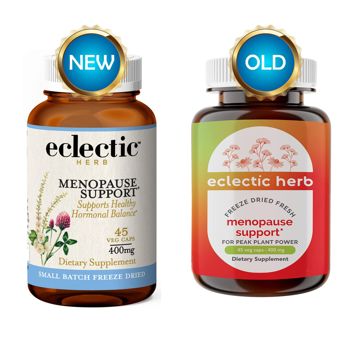 Eclectic Institute Raw Fresh Freeze-Dried Menopause Support | 45 CT (400 mg)