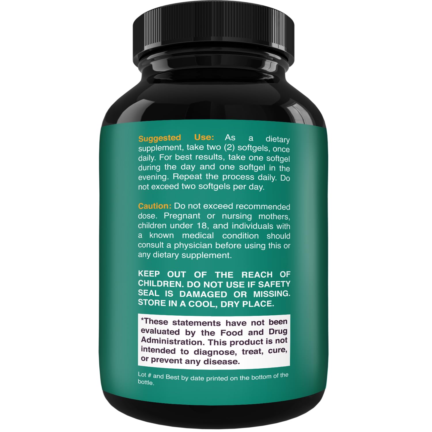 C8 MCT Oil Softgels - Medium Chain Triglycerids MCT Coconut Oil Supplement with Caprylic/Capric Triglycerides for Body Sculpting, Enhanced Energy & Stamina - Keto Supplements for Weight Loss - 120 Ct