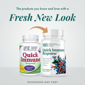 Michael's Health Naturopathic Programs Quick Immune Response - 60 Vegetarian Tablets - Immune System Support - With Vitamin A, Vitamin C & Zinc - 20 Servings MICHAEL'SBuy Supplements Australia