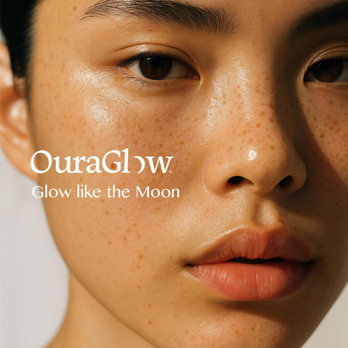 OURAGLOW Caffeine Eye Cream with Cooling Tip & Moonstone - Under Eye Cream for Dark Circles, Puffiness & Wrinkles - Retinol & Peptides (Fragrance-Free)