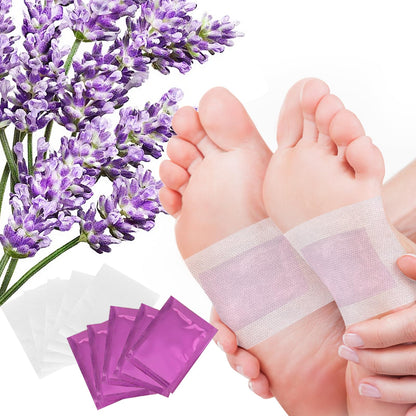 WOOWRUIER 48 Pack Lavender Foot Pads for Home & Travel Use