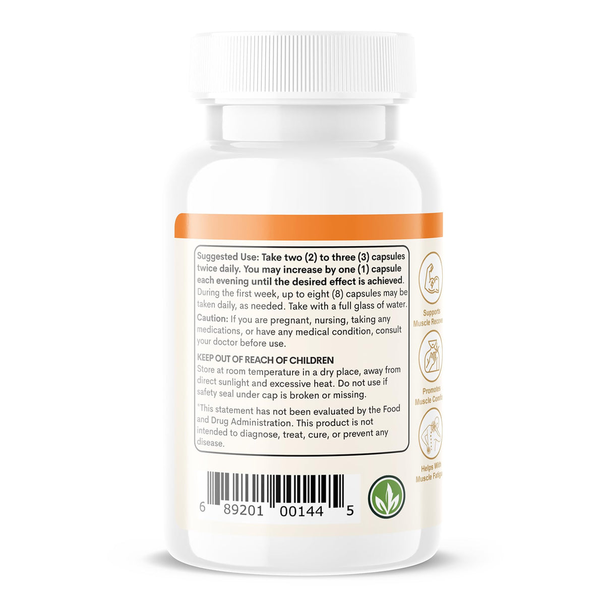DR.HERBAL WELL Muscle Ease - Joint, Muscle & Nerve Support Fast Acting Relax Comfort Recovery Natural Herbal Supplement - (60 Capsules) MAX-Strength