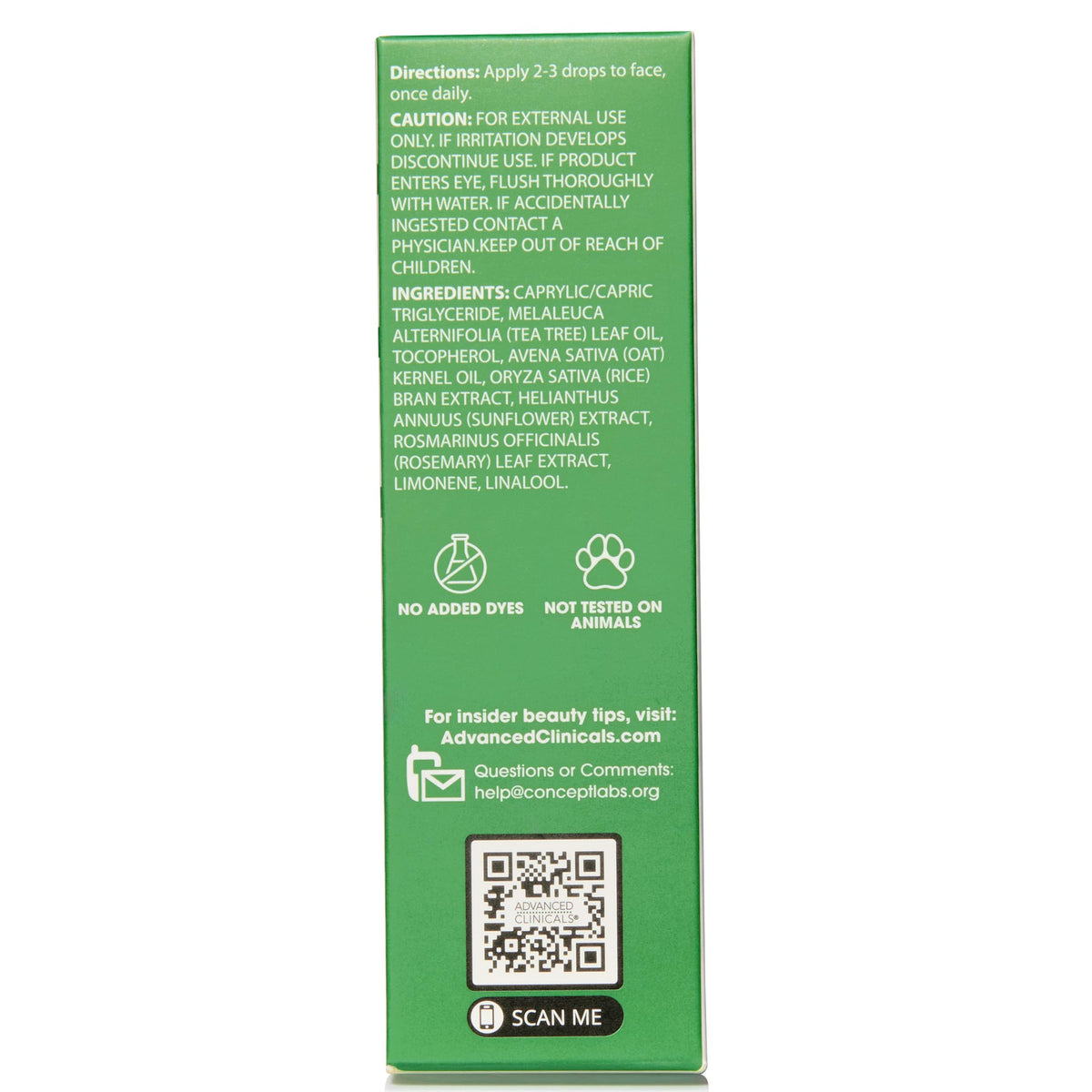 Advanced Clinicals Tea Tree Oil Serum – Pore Refining & Smoothing (52ml)