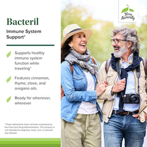 Terry Naturally Bacteril - Intestinal Support Supplement with Clove, Cinnamon, Thyme & Oregano - Immune Support Supplement with Antioxidant Support - Intestinal Support - 30 Softgels Terry NaturallyBuy Supplements Australia