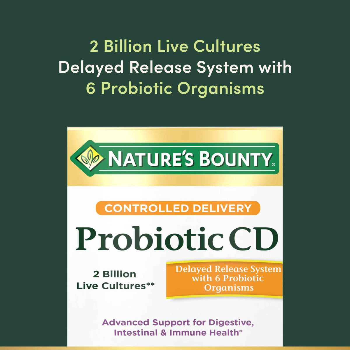 Nature's Bounty Probiotic 10 Daily Probiotic Supplement for Digestive, Immune, and Upper Respiratory Support, Ultra Strength, 30 Capsules 1 Pack