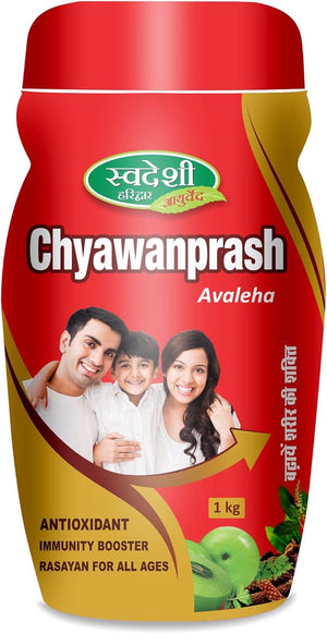 Chyawanprash Avaleha Classic Ayurvedic Recipe Rich in Natural Antioxidants Superfood Herbal Paste Traditional Inspired by Ayurveda with Ayurvedic Ingredients for Revitalize, Energize 1kg Swadeshi Haridwar Ayurved buy supplements Au