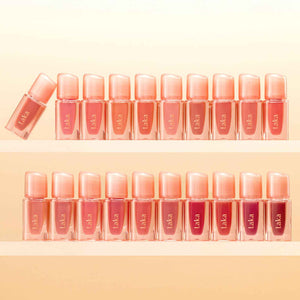Laka Jelling Nude Gloss, Sheer Hydrating Lip Oil with No Stain, Non-Sticky, Nourishing Gloss for a Glowy Look, K-Beauty (#301 Figring, 1.9g/0.07oz)