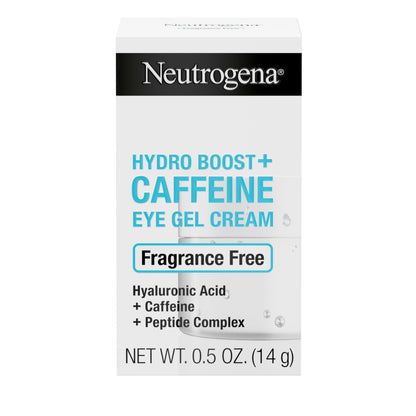 Neutrogena Hydro Boost + Eye Cream - Caffeine, Hyaluronic Acid & Peptides
