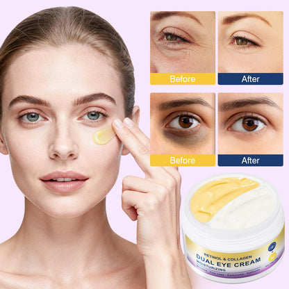 2in1 Dual Eye Cream – Retinol, Caffeine & Yerba Mate Complex