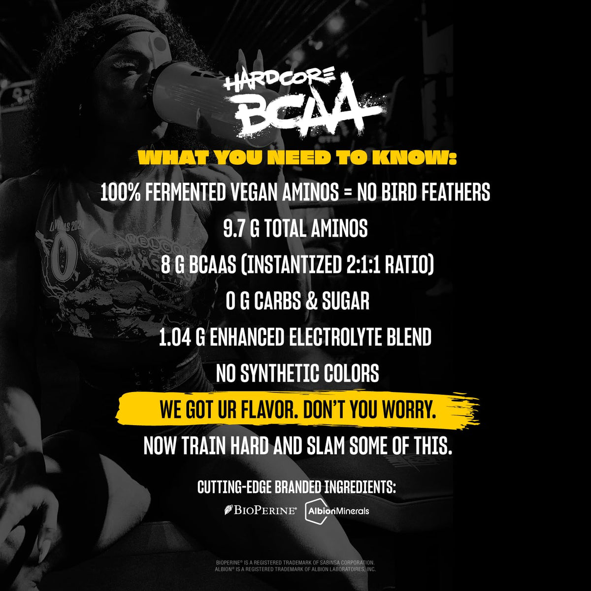 Mutant Hardcore BCAA - Pre, Intra or Post Workout - BCAA Next Level branched-Chain Amino Acids Supplement - Hydration + Recovery - 30 Serving - Blue Raspberry