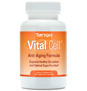 Vital Cell Natural Anti-Aging Supplement for Men and Women, Supporting Circulation and Healthy Organ Function (180 Vegetarian Capsules) TangoBuy Supplements Australia