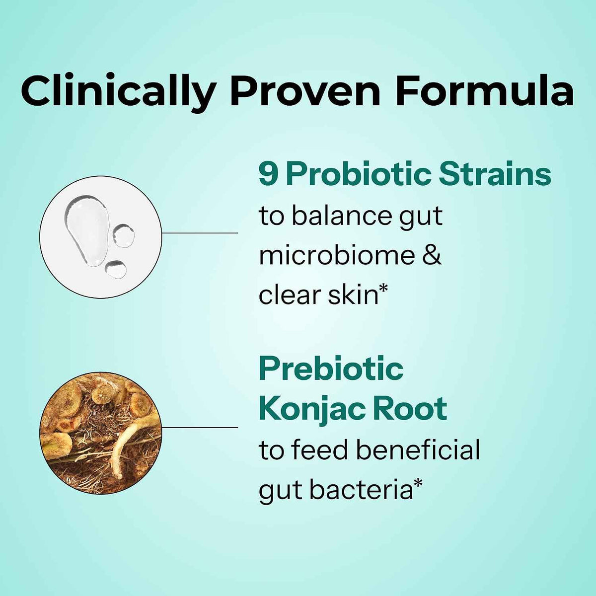 HUM Skin Squad Probiotic & Prebiotic, Skin & Gut Health Support, 60 Count