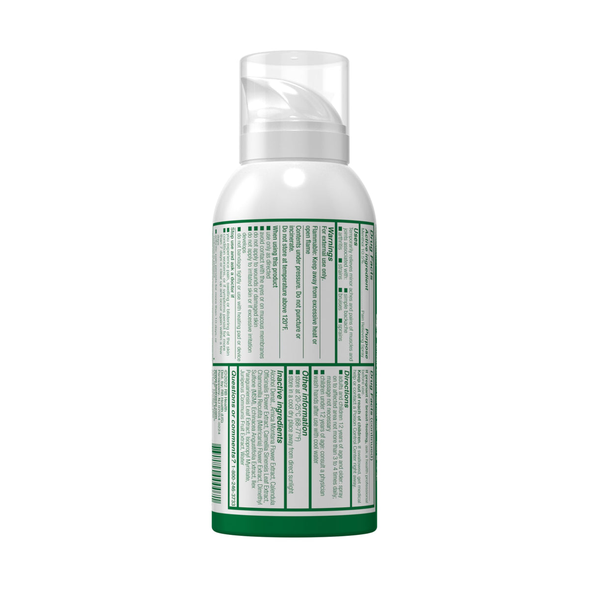 Biofreeze Pain Relief Spray, 3 oz. Aerosol Spray, Colorless